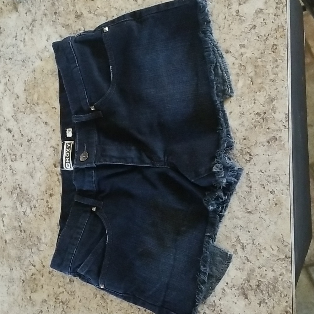 ROXY Jean Cut Off Shorts/ 34" waist/ 2.5" inseam